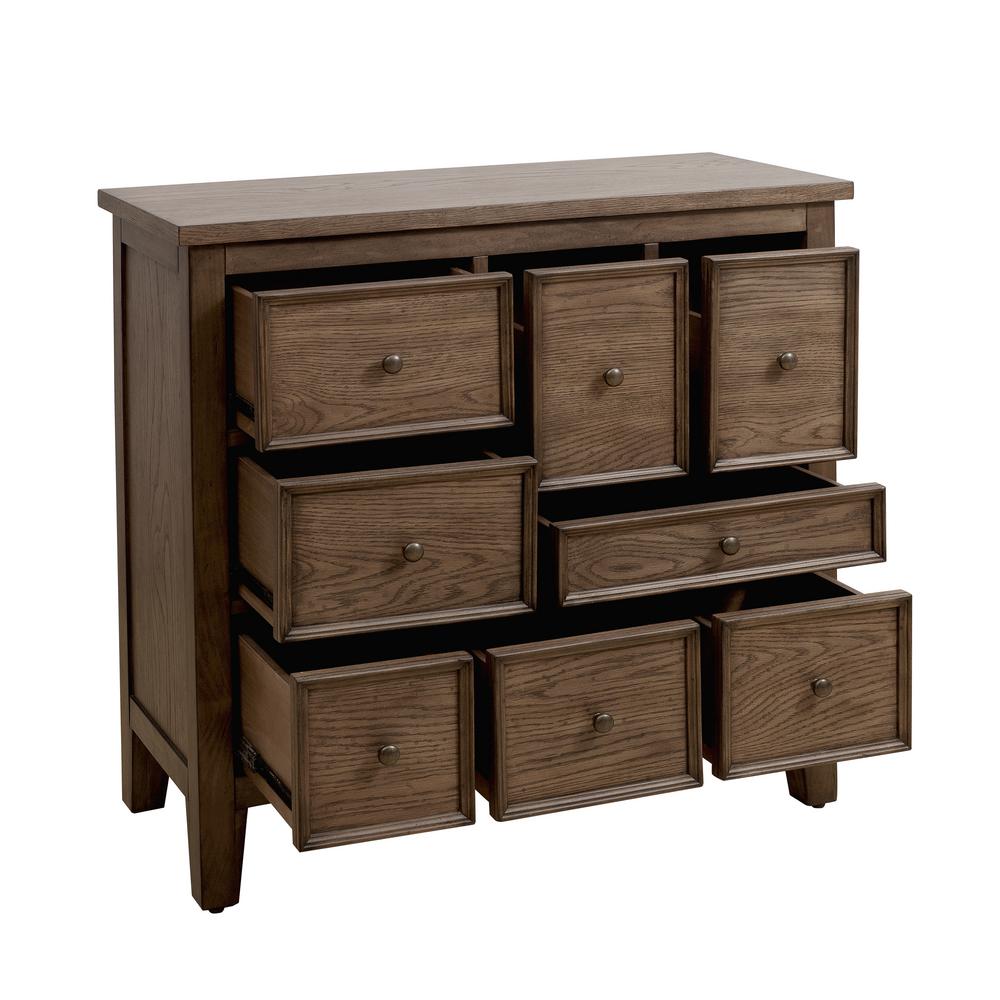 Homefare Eclectic Apothecary Style 8 Drawer Hall Chest Ds D234 002