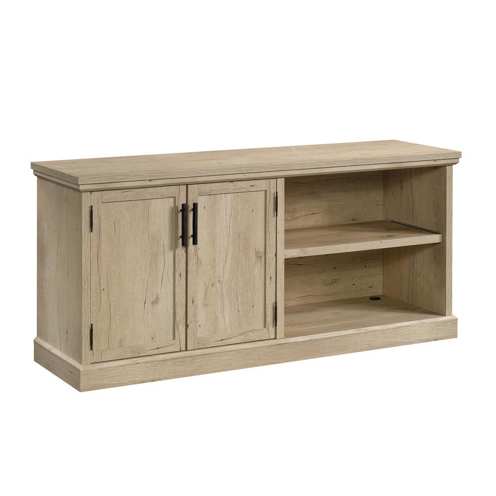 SAUDER Aspen Post 65.118 in. W Prime Oak Credenza with PullOut Printer