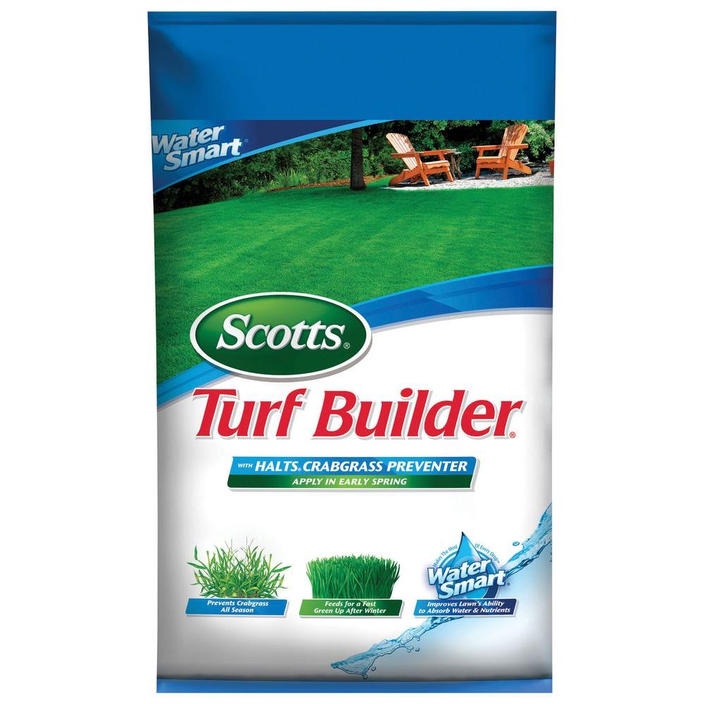 Scotts Turf Builder 32.24 lb. 12,000 sq. ft. Halts Crabgrass Preventer