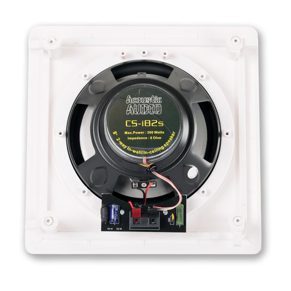 acoustic audio in wall speakers