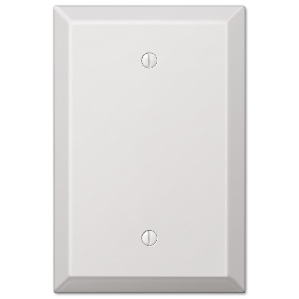 AMERELLE Declan 1 Gang Blank Steel Wall Plate - Pewter-2BPW - The Home ...