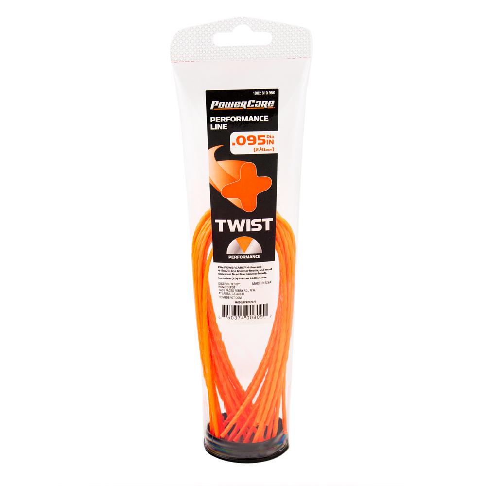Power Care TWIST 0.095 20Strips Universal Trimmer LineFPRO07071 The