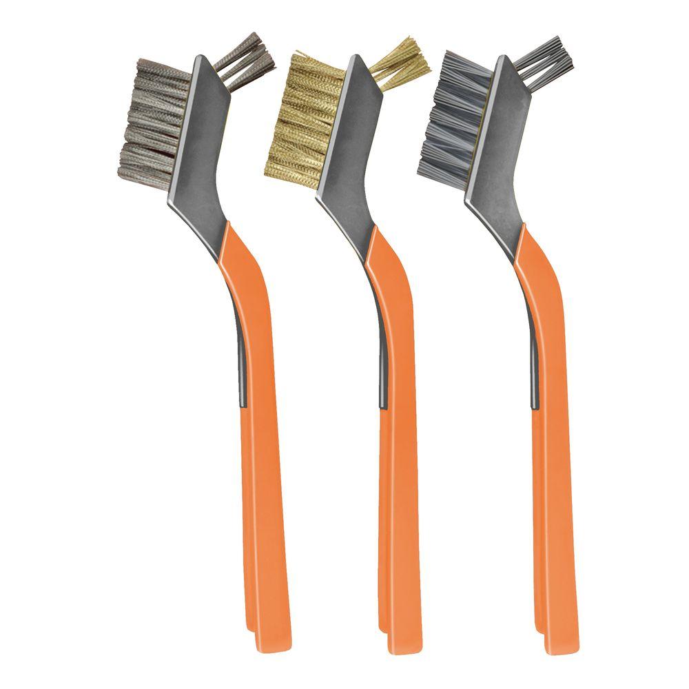 HDX Assorted Mini Brushes (3Pack)AMBHDX The Home Depot