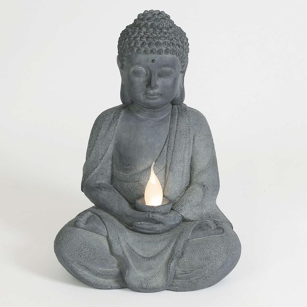 Luxen Home Meditating Buddha Statue With Solar Light Whst253 The Depot - Meditating Buddha Garden Statue With Solar Light Luxen Home Meditating Buddha Statue With Solar Light Whst253 The Depot - Meditating Buddha Garden Statue With Solar Light