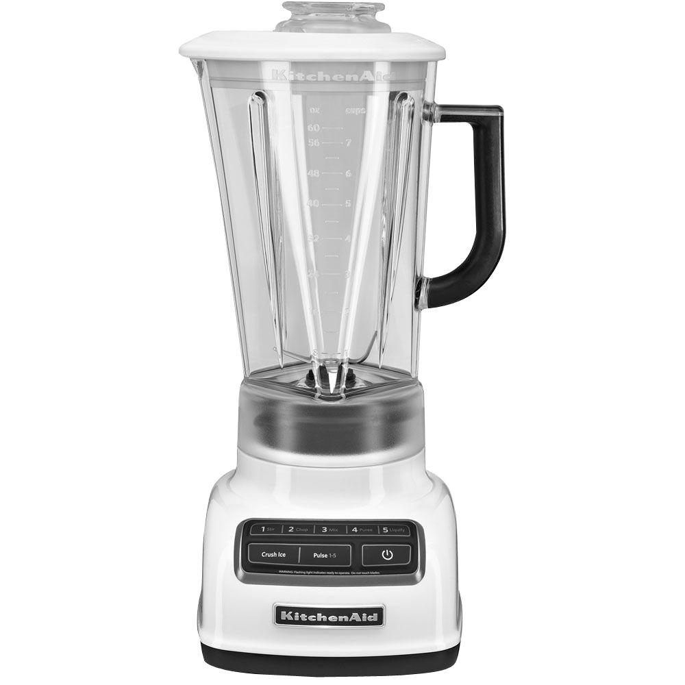 Kitchenaid 60 Oz 5 Sd White Blender Ksb1575wh The Home Depot