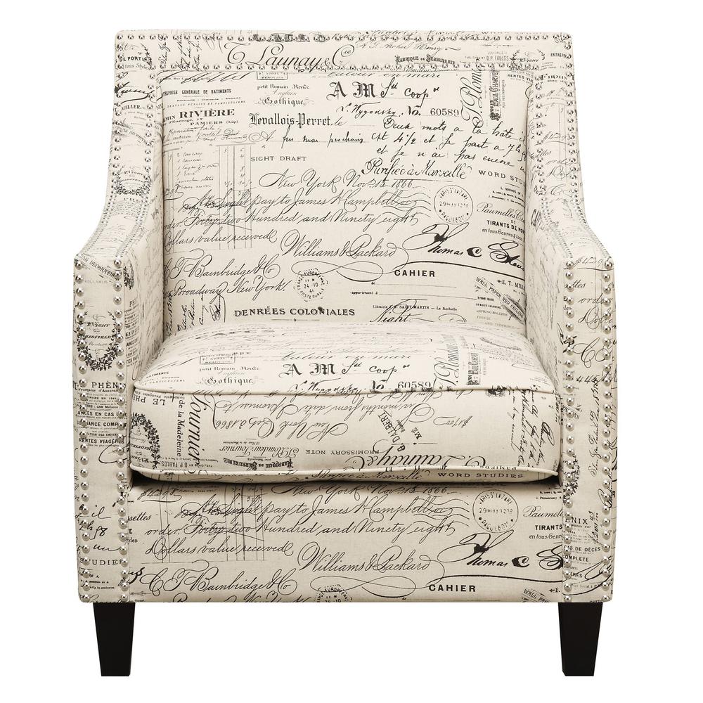 Nailhead Trim Accent Chairs Chairs The Home Depot
