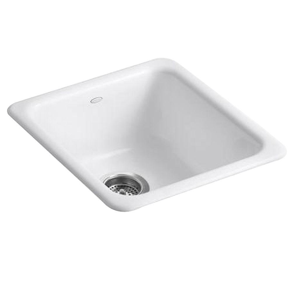 White Single Bowl Kitchen Sink kohler iron/tones drop-in/undermount cast-iron 24 in. single basin White Single Bowl Kitchen Sink kohler iron/tones drop-in/undermount cast-iron 24 in. single basin