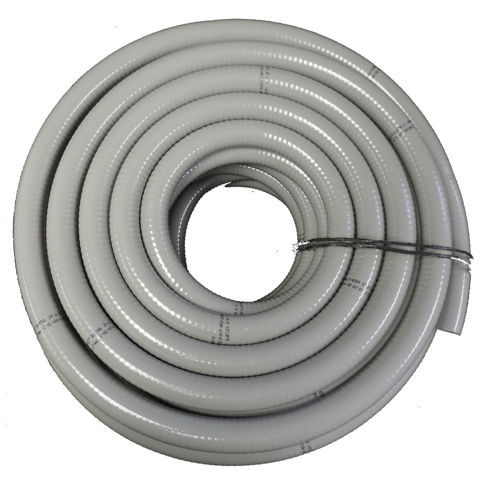 HydroMaxx 1/2 in. Dia x 25 ft. Flexible PVC Non Metallic UL Liquid Tight Electrical Conduit