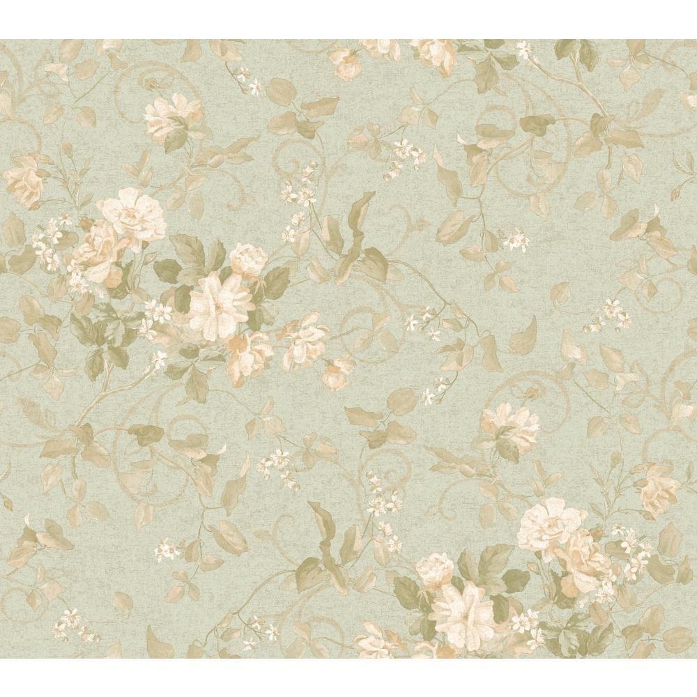 York Wallcoverings Floral Branch Wallpaper-GN2456 - The Home Depot