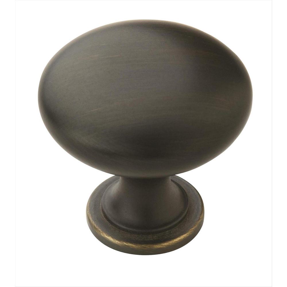 Amerock Allison Value 11/4 in. (32 mm) Dia Roman Bronze Knob