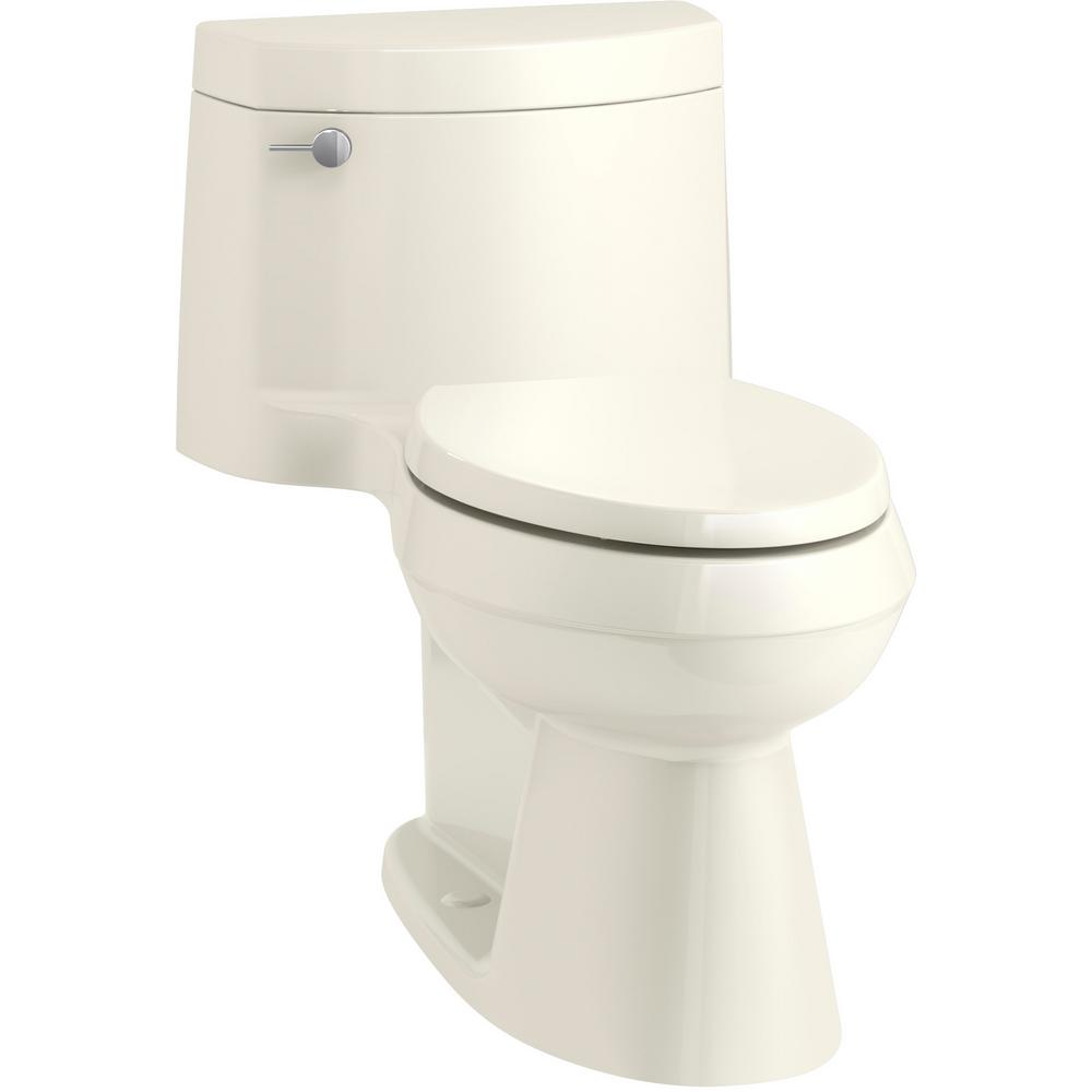 Kohler Cimarron 1 Piece 1 28 Gpf Single Flush Elongated Toilet In