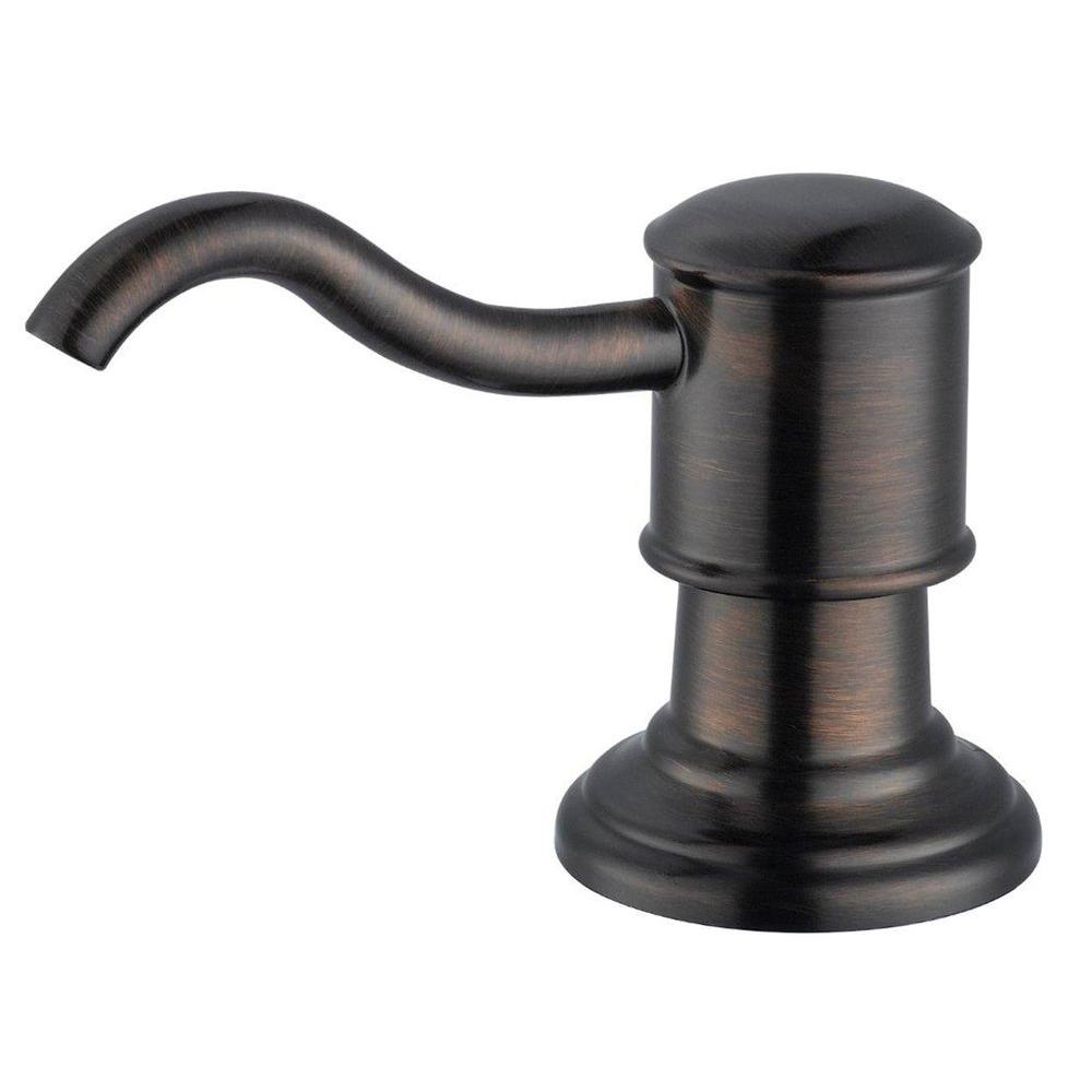 Artisan Soap/Lotion Dispenser in Antique BronzeFA002AB The Home Depot