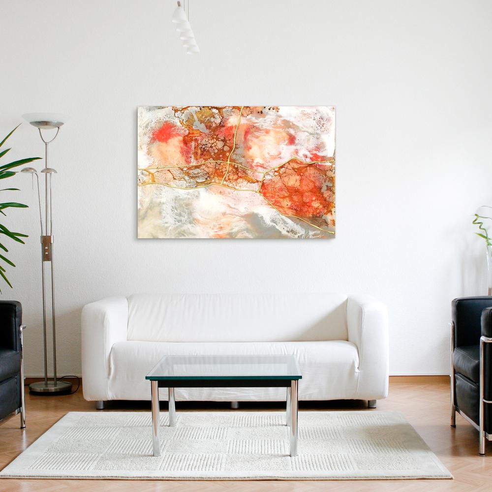 Empire Art Direct C Lace Ii Abstract Frameless Free Floating