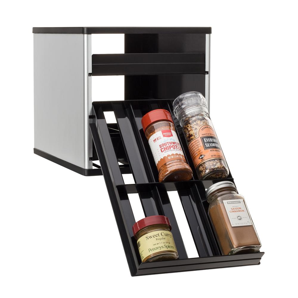 YouCopia SpiceStack Original 18-Bottle Cabinet Spice Rack