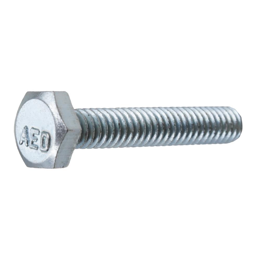 Everbilt 3 8 In 16 Tpi X 1 1 2 In Zinc Plated Hex Bolt 876 The Home Depot