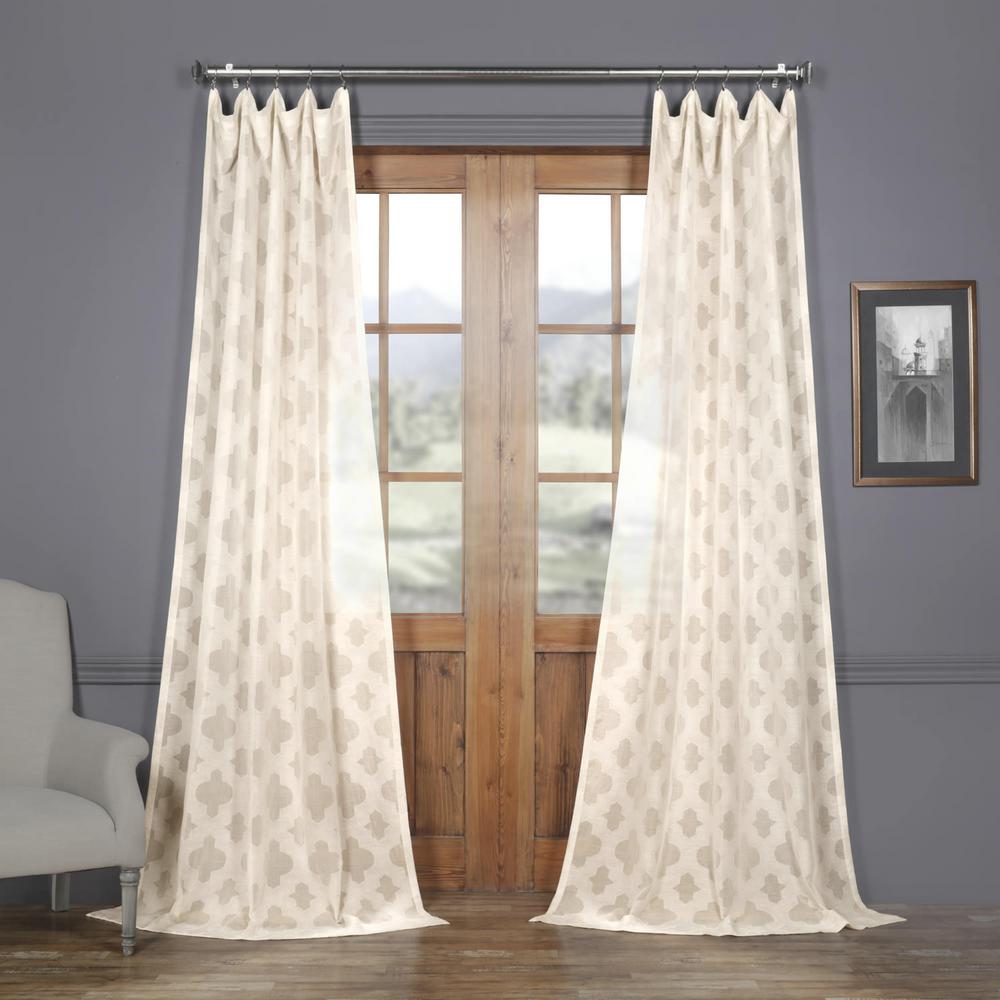 patterned window curtains