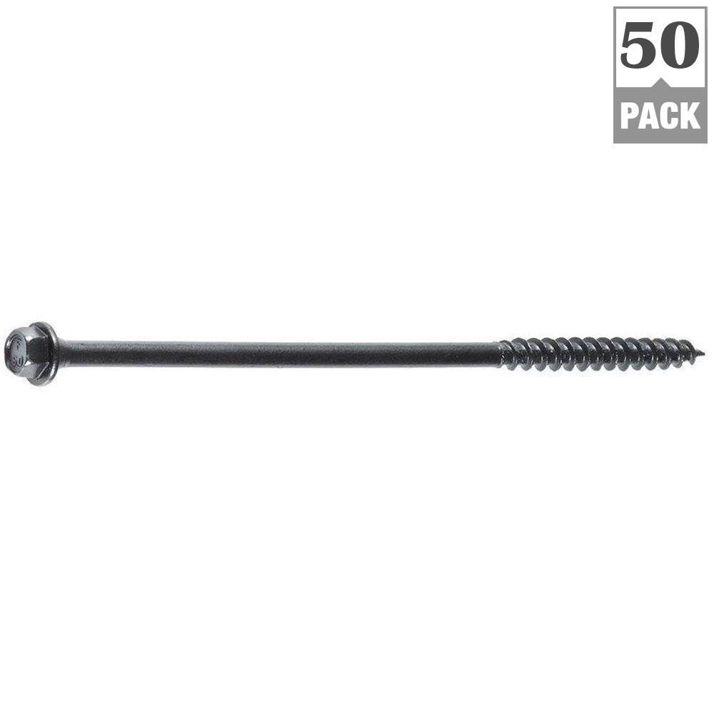 hex head wood screw sizes