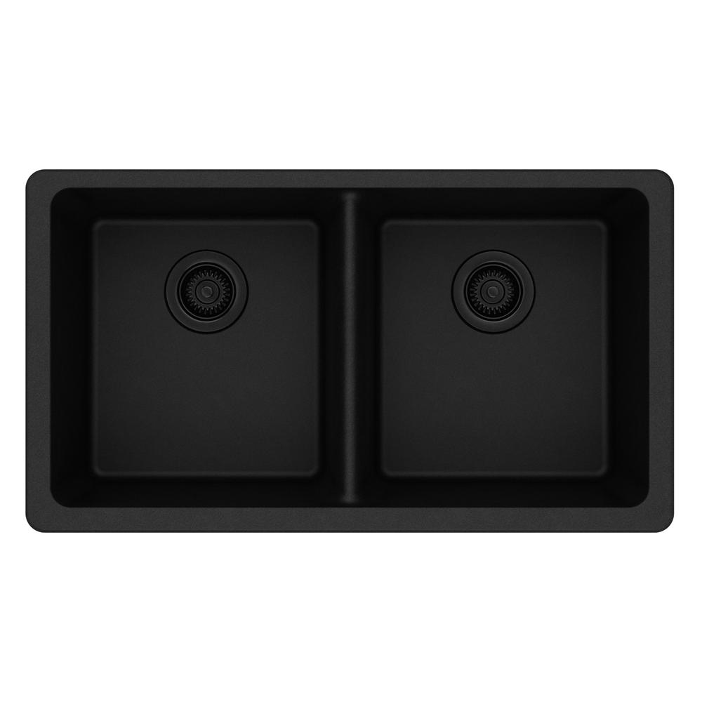 Elkay By Schock Undermount Quartz Composite 33 In Single Bowl Elkay Quartz Clic Undermount Composite 33 In 50 Double Bowl Kitchen Sink