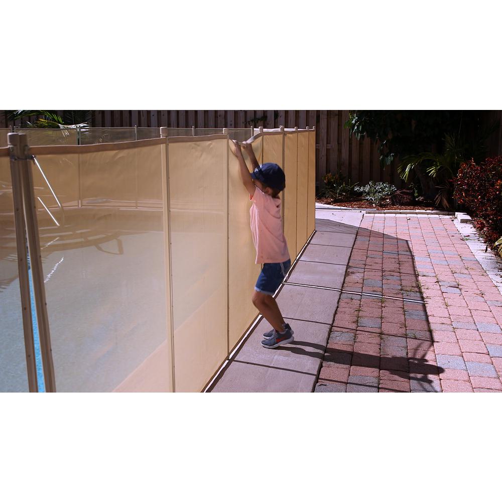 pool safety fence above ground