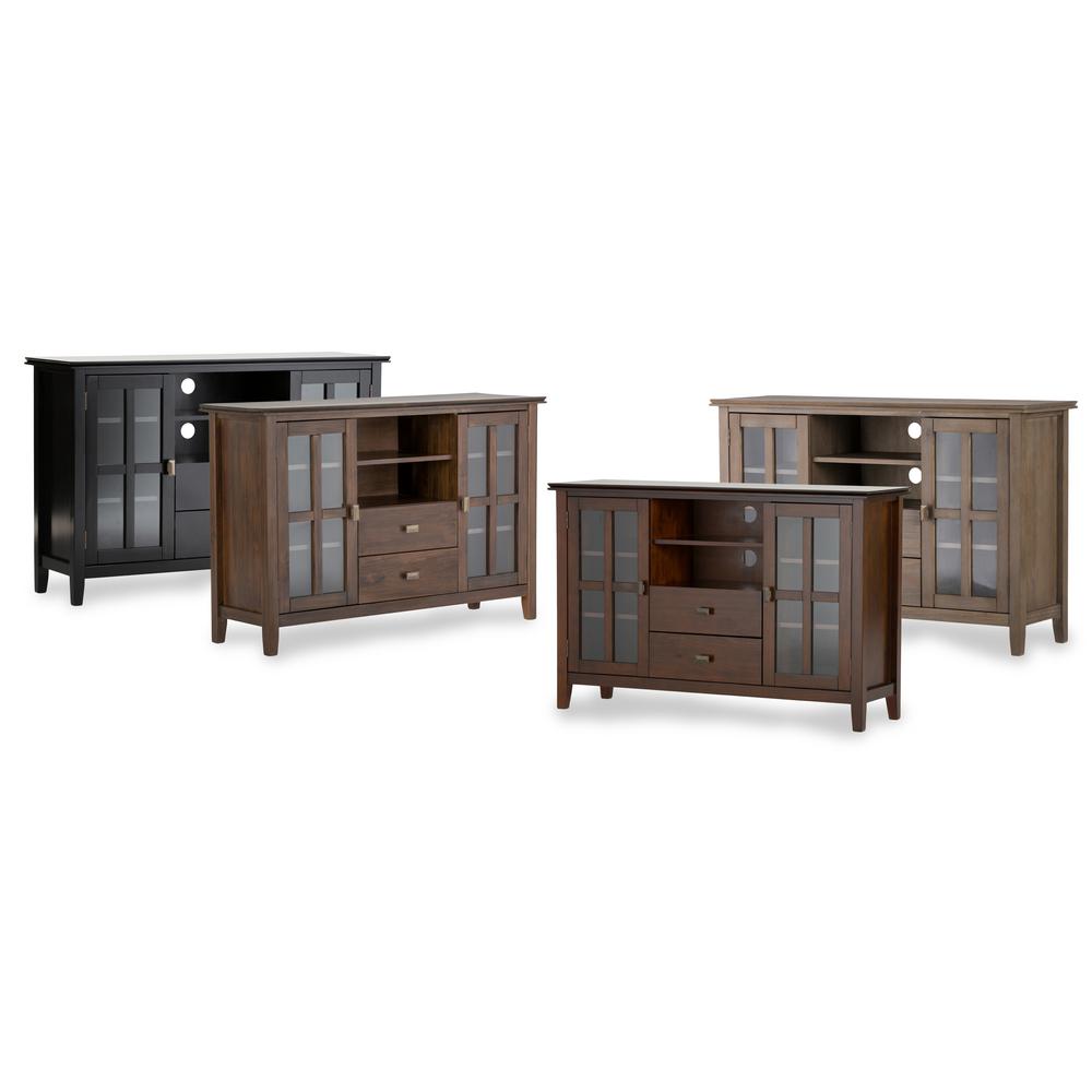 Simpli Home Artisan Solid Wood 53 In Wide Contemporary Tv Media Simpli Home Artisan Solid Wood 53 In Wide Contemporary Tv Media Stand Distressed Grey For Tvs Upto 55 Axchol005 Gr The Depot
