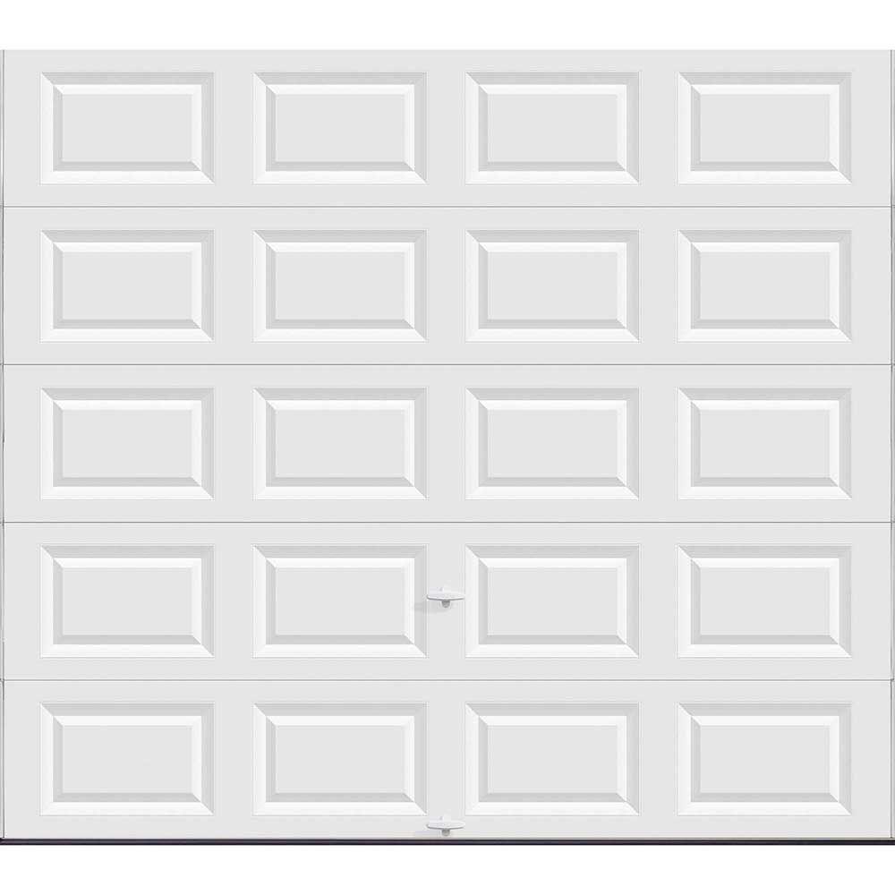 Clopay Classic Collection 9 Ft X 8 Ft Non Insulated Solid White