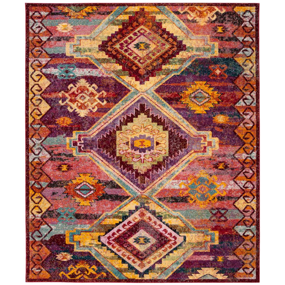 Safavieh Savannah Red Violet 8 Ft X 10 Area Rug