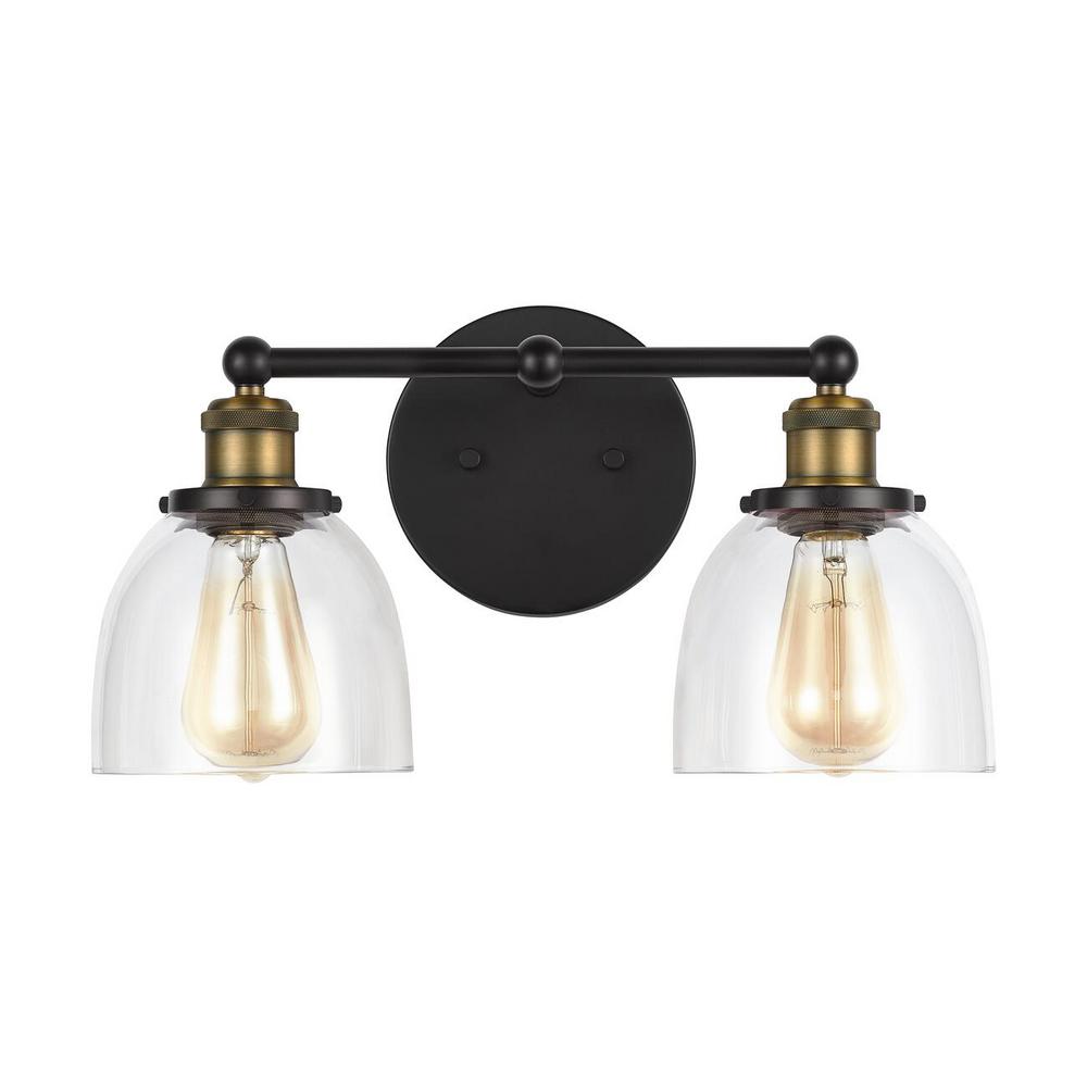 2 Light - Vanity Lighting - Lighting - The Home Depot