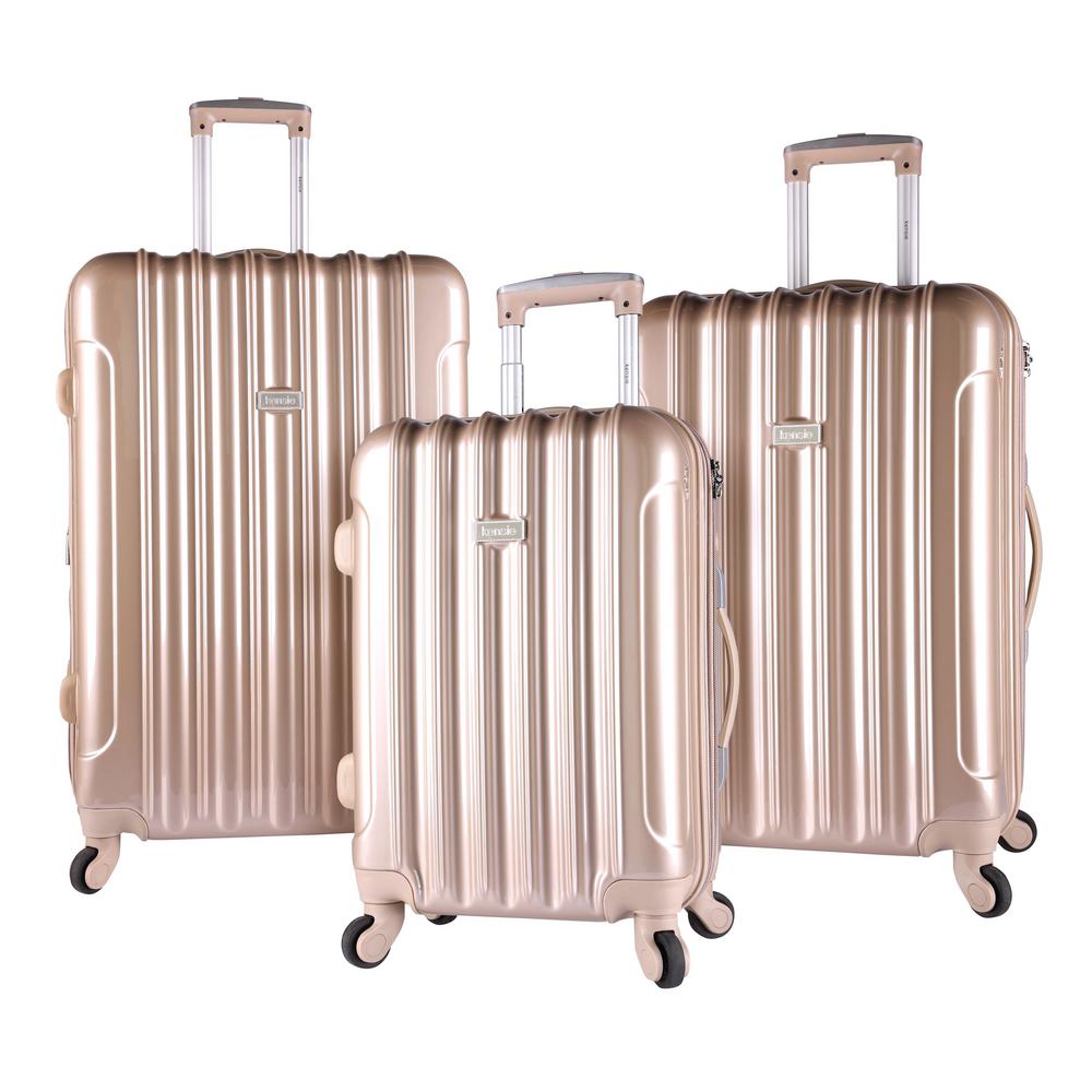 luggage set with spinner wheels