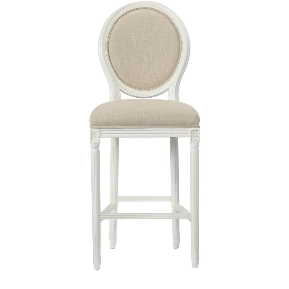 Home Decorators Collection Jacques 30 5 In Natural Cushioned Bar Home Decorators Collection Jacques 30 5 In Natural Cushioned Bar Stool Antique Ivory With Oval