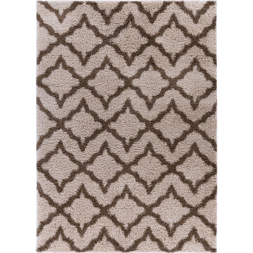 Well Woven Madison Linx Geometric Beige Brown 3 Ft X 5 Modern Moroccan Trellis Area Rug Well Woven Madison Linx Geometric Beige Brown 3 Ft X 5 Modern Moroccan Trellis Area Rug
