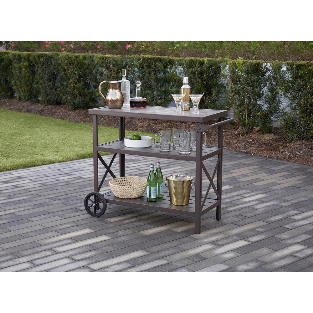 Cosco Farmstead Metal Patio Serving Cart With 2 Over Sized Wheels 87550bab1e The Home Depot - Outdoor Patio Cart With Wheels Cosco Farmstead Metal Patio Serving Cart With 2 Over Sized Wheels 87550bab1e The Home Depot - Outdoor Patio Cart With Wheels
