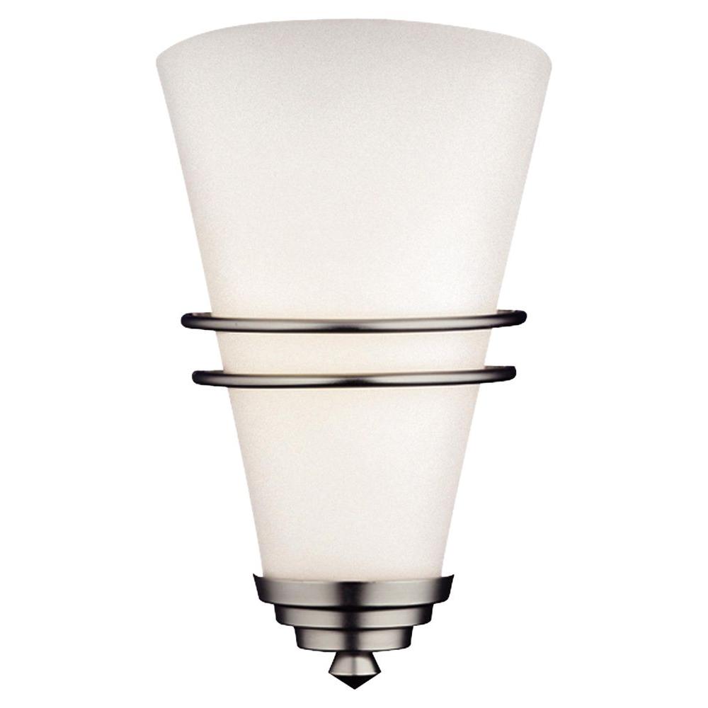 Philips Niles 1Light Gun Metal SconceF106516 The Home Depot