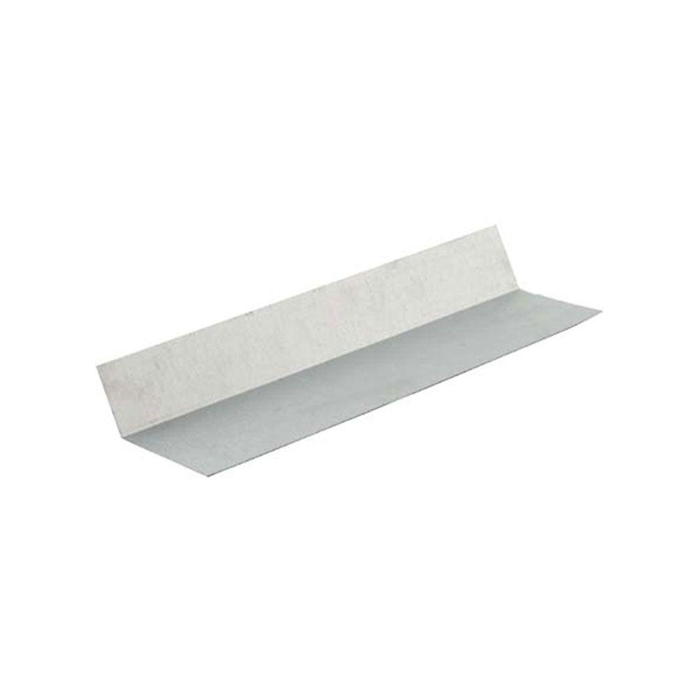 Soldered Galvanized Steel for Superior Roof Waterproofing Roof-to-Wall Flashing System 1, Right Outside Corner 2//12 Pitch Roof Corner Flashing for Inside /& Outside Corners