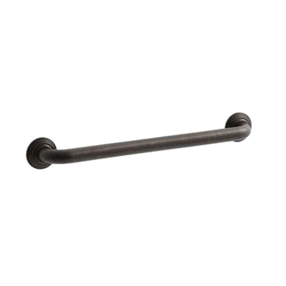 Br Bronze Grab Bars Bathroom Hardware The Home Depot Concealed Grab Bar