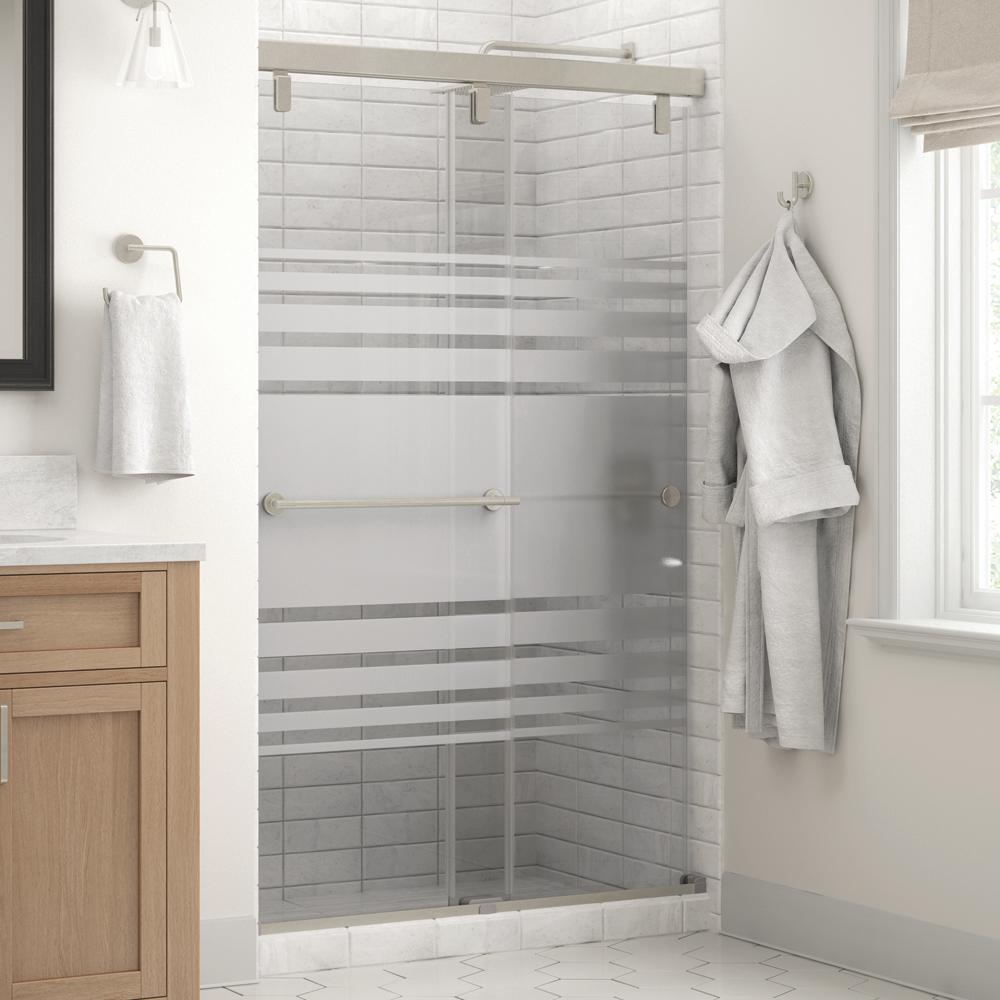 Delta Crestfield 48 X 71 1 2 In Frameless Mod Soft Close Sliding