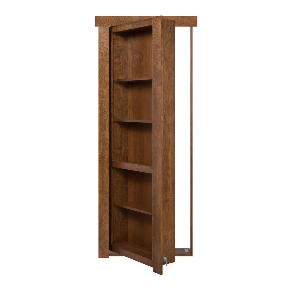 The Murphy Door 24 In X 80 In Flush Mount Assembled Cherry