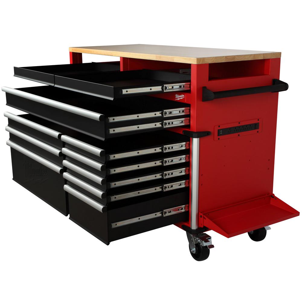 Heavy Duty Milwaukee Mobile Workbenches Tool Chests The Home Depot