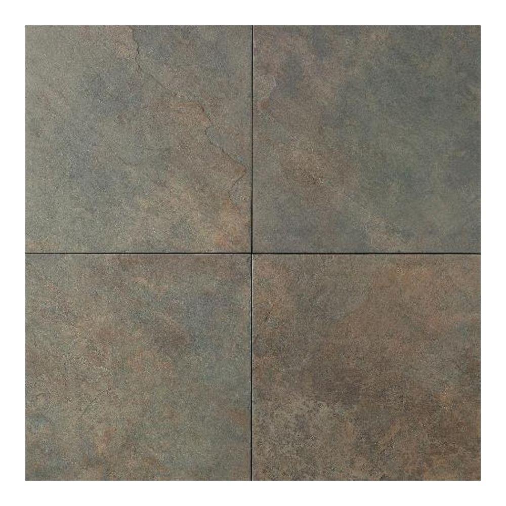 Daltile Continental Slate Brazilian Green 18 In X 18 In