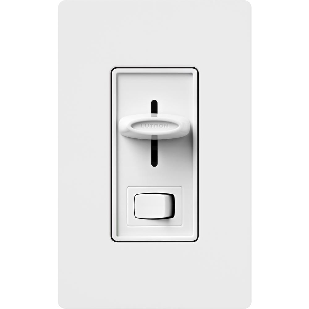 Lutron Skylark Fan Control And Light Switch Single Pole White