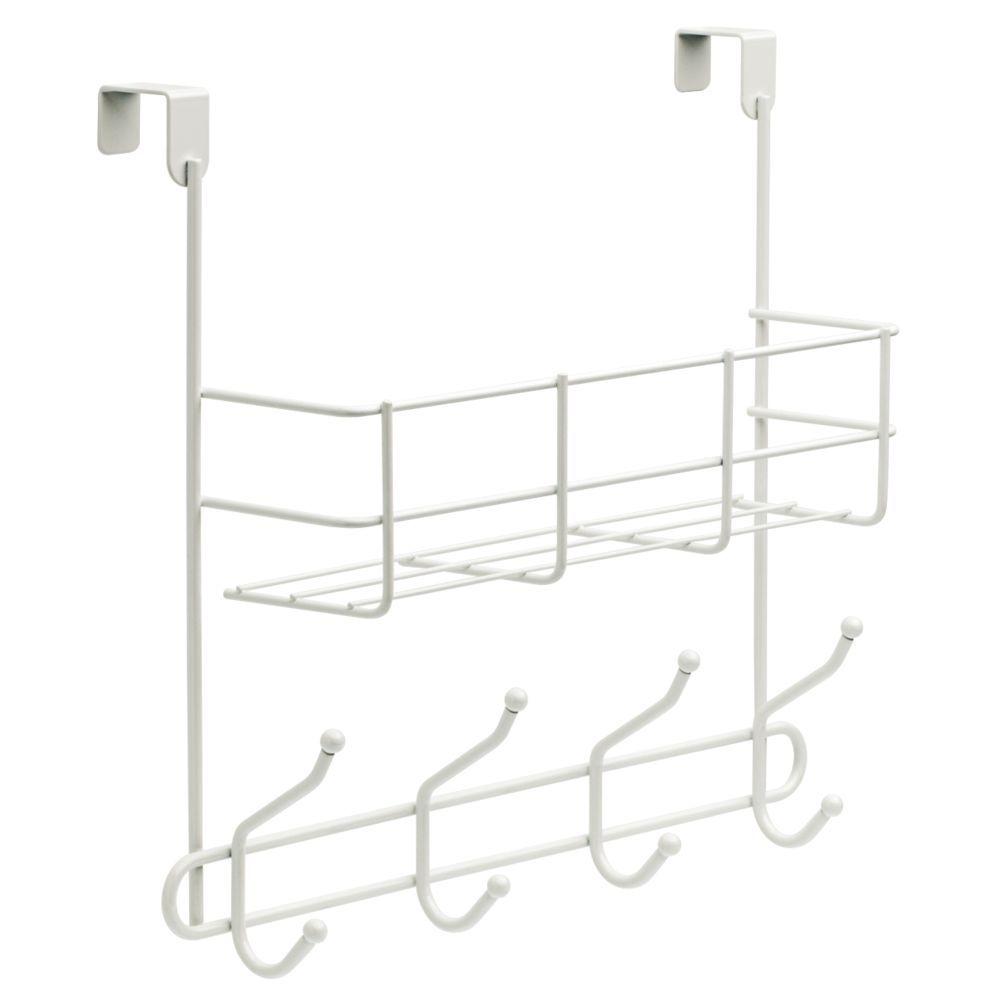 over door hooks with basket