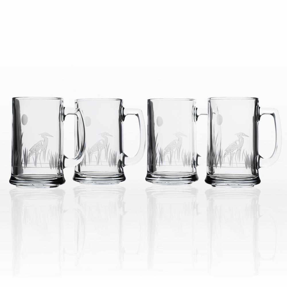 Badash Crystal Pair Of Galaxy 14 Oz Mouth Blown Hand Made Glass Beer Mugs K2012 The Home Depot