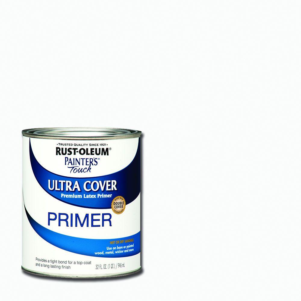 Rust-Oleum Painter's Touch 32 Oz. Ultra Cover White Primer General ...