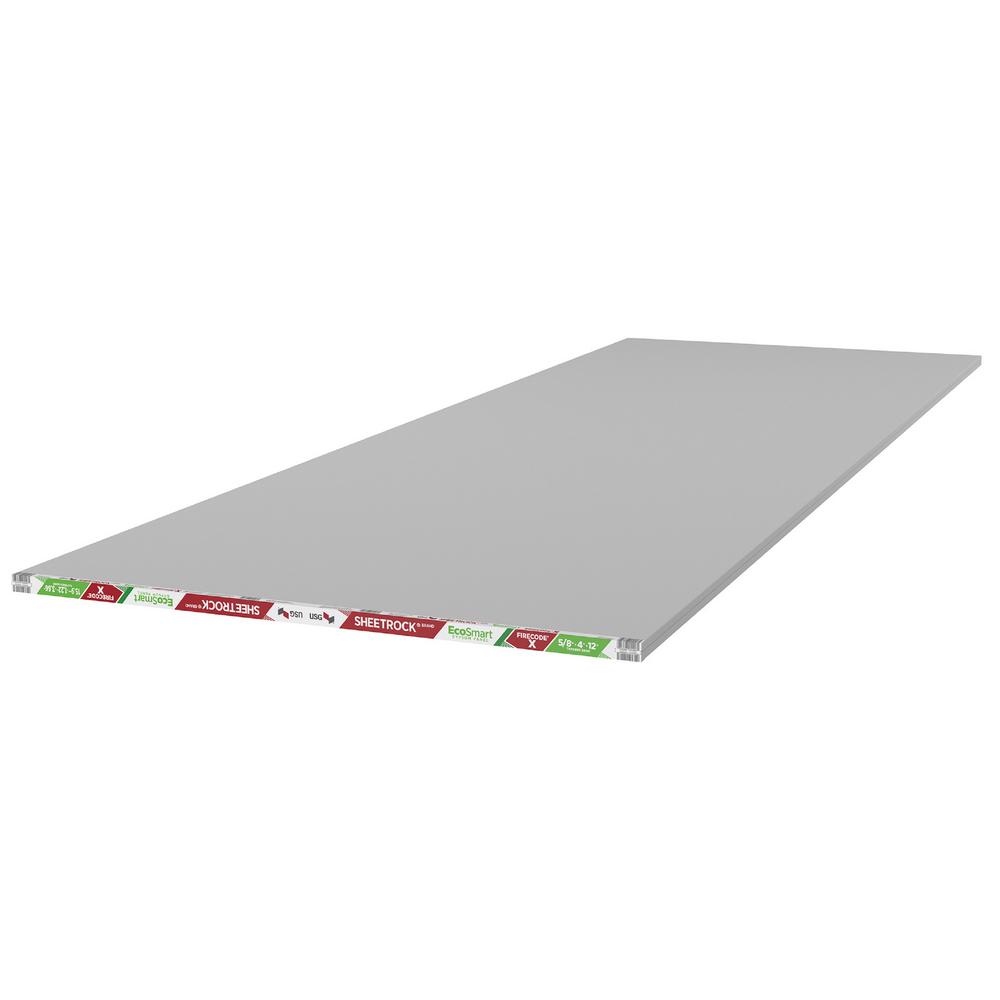 USG Sheetrock Brand 5/8 In. X 4 Ft. X 12 Ft. EcoSmart Firecode X Panels ...