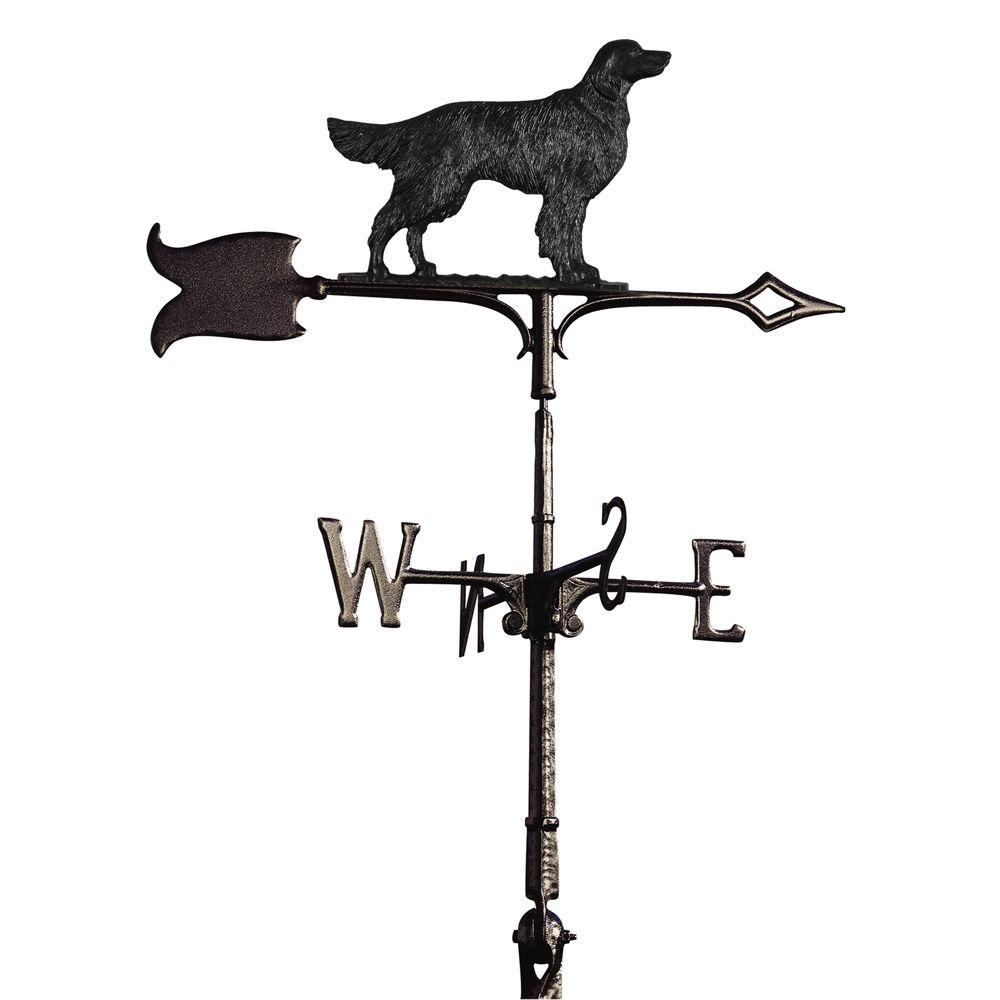 Whitehall Products 24 in. Black Rooster Accent Weathervane-00067 - The ...