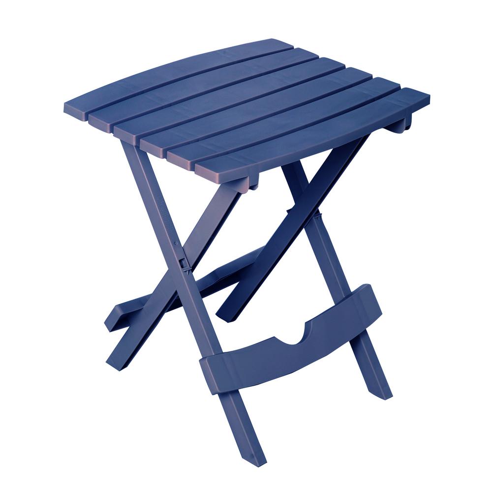 Adams Manufacturing Quik-Fold Patriotic Blue Plastic Resin ...