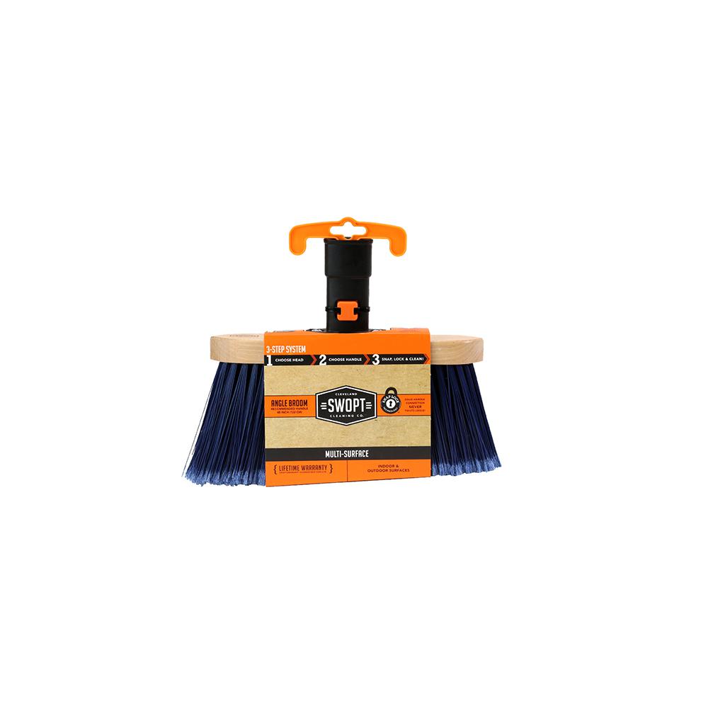 Swopt Premium MultiSurface Angle Broom Head5119 The Home Depot