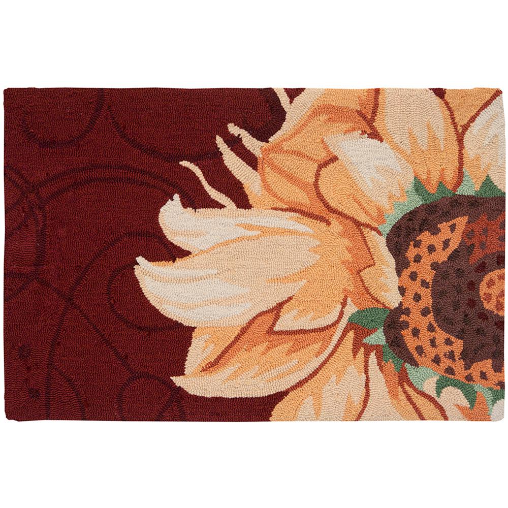 Radiant Sunflower Multi 2 Ft X 3 Area Rug Radiant Sunflower Multi 2 Ft X 3 Area Rug