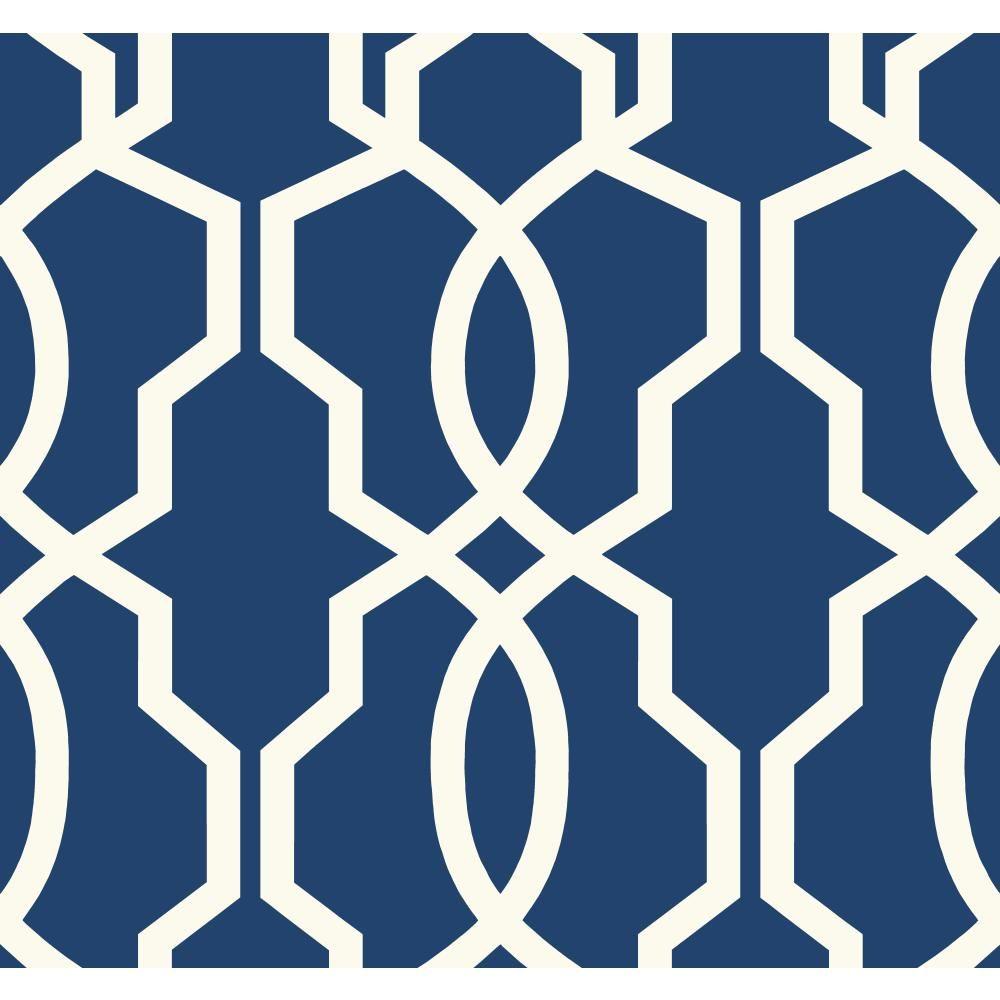York Wallcoverings Ashford Geometrics Hourglass Trellis Wallpaper
