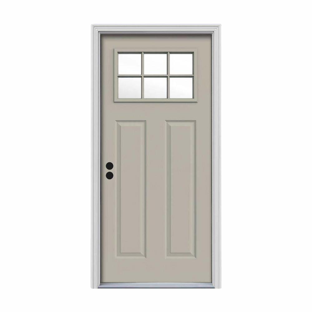 Tan 34 X 80 Exterior Prehung Exterior Doors Doors