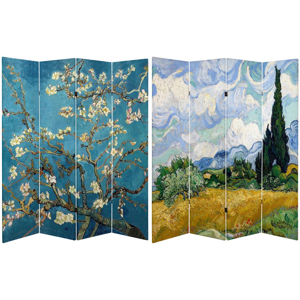 6 ft. Printed 4Panel Room DividerCANVANG4AB The Home Depot
